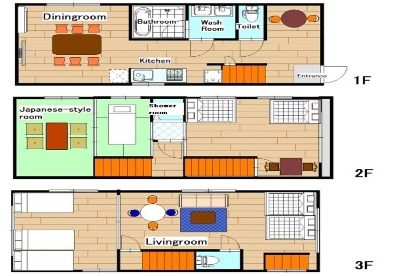 Mon Kishinosato-Tamade Ekimae -Vacation Rental- Осака Экстерьер фото